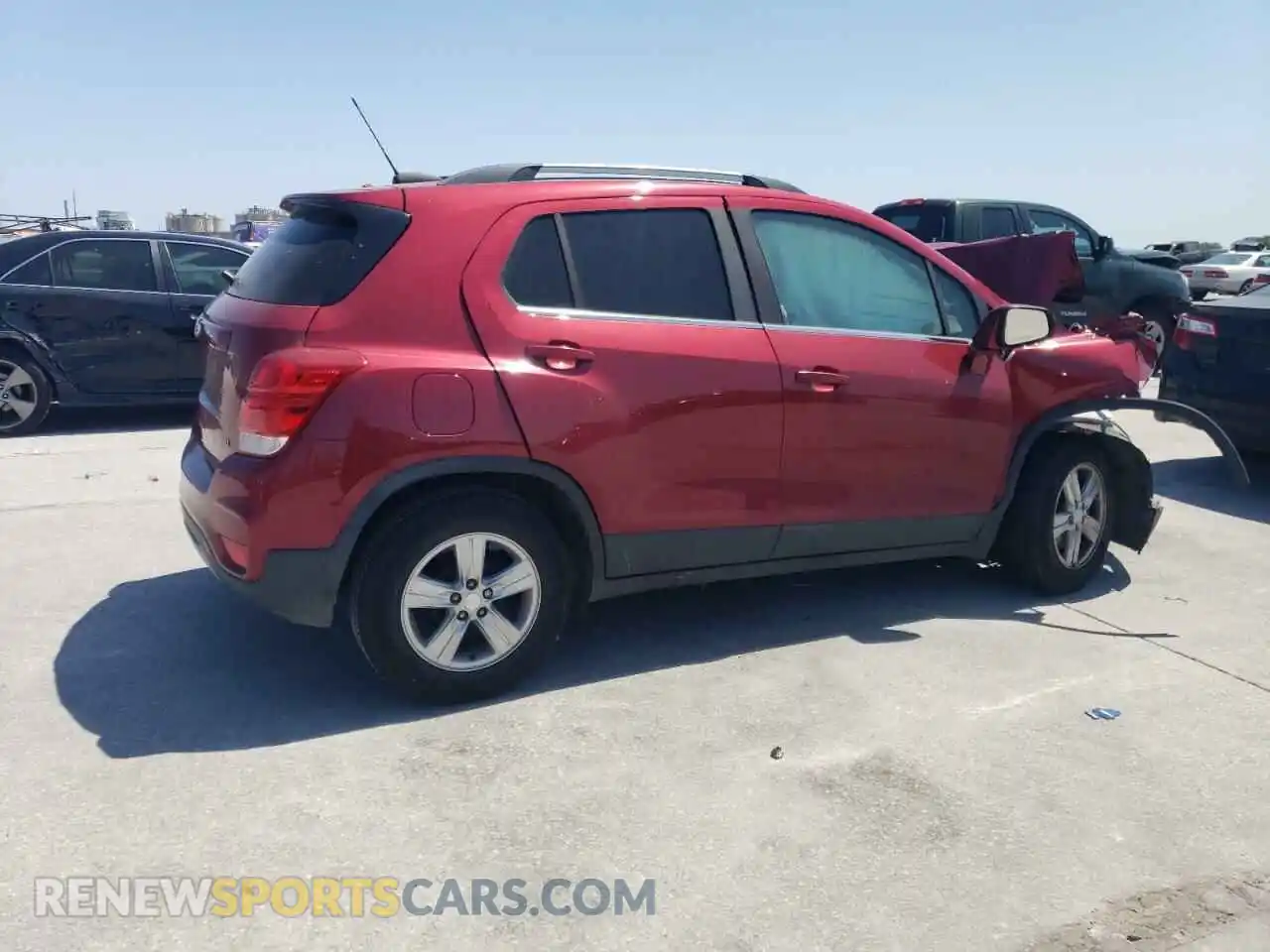 3 Photograph of a damaged car 3GNCJLSB5LL200039 CHEVROLET TRAX 2020
