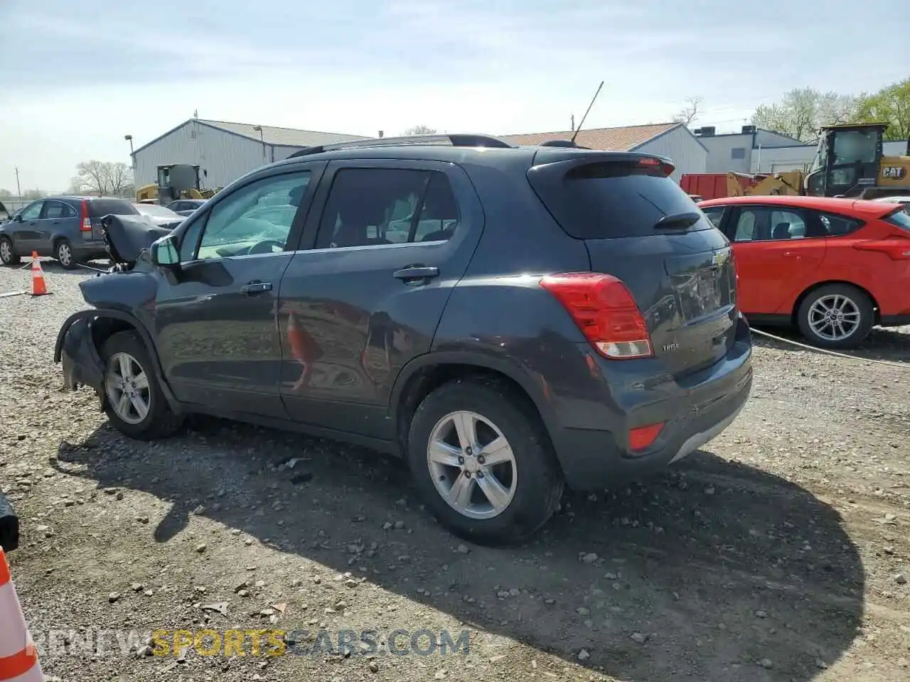 2 Photograph of a damaged car 3GNCJLSB7LL181610 CHEVROLET TRAX 2020