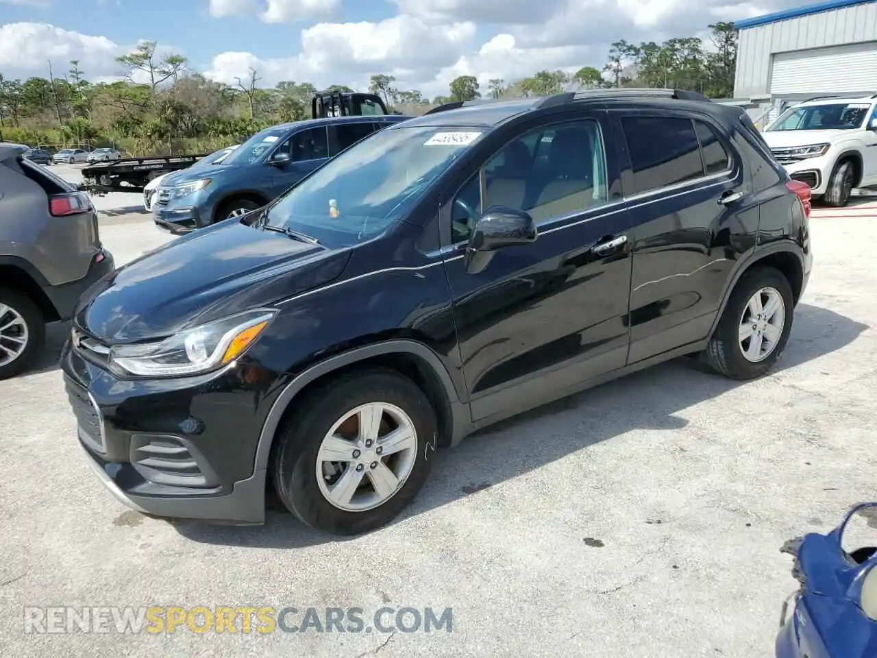 1 Photograph of a damaged car 3GNCJLSB7LL204657 CHEVROLET TRAX 2020