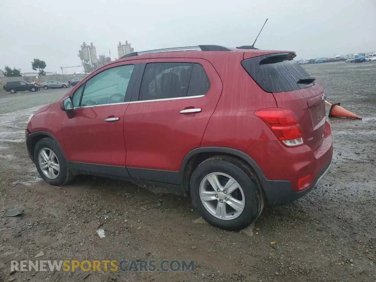 2 Photograph of a damaged car 3GNCJLSB7LL254099 CHEVROLET TRAX 2020