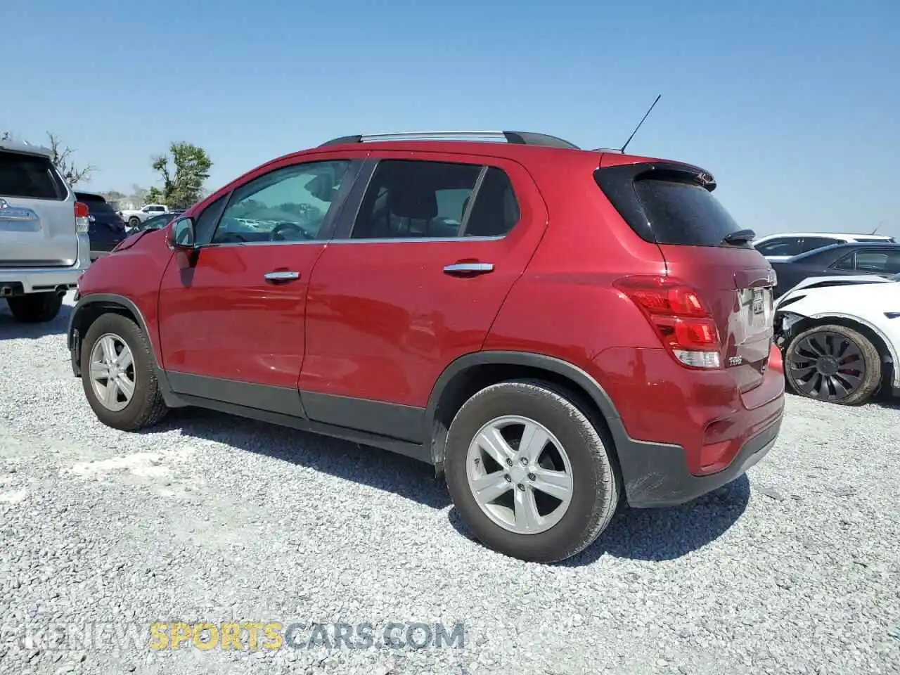 2 Photograph of a damaged car 3GNCJLSB9LL254802 CHEVROLET TRAX 2020