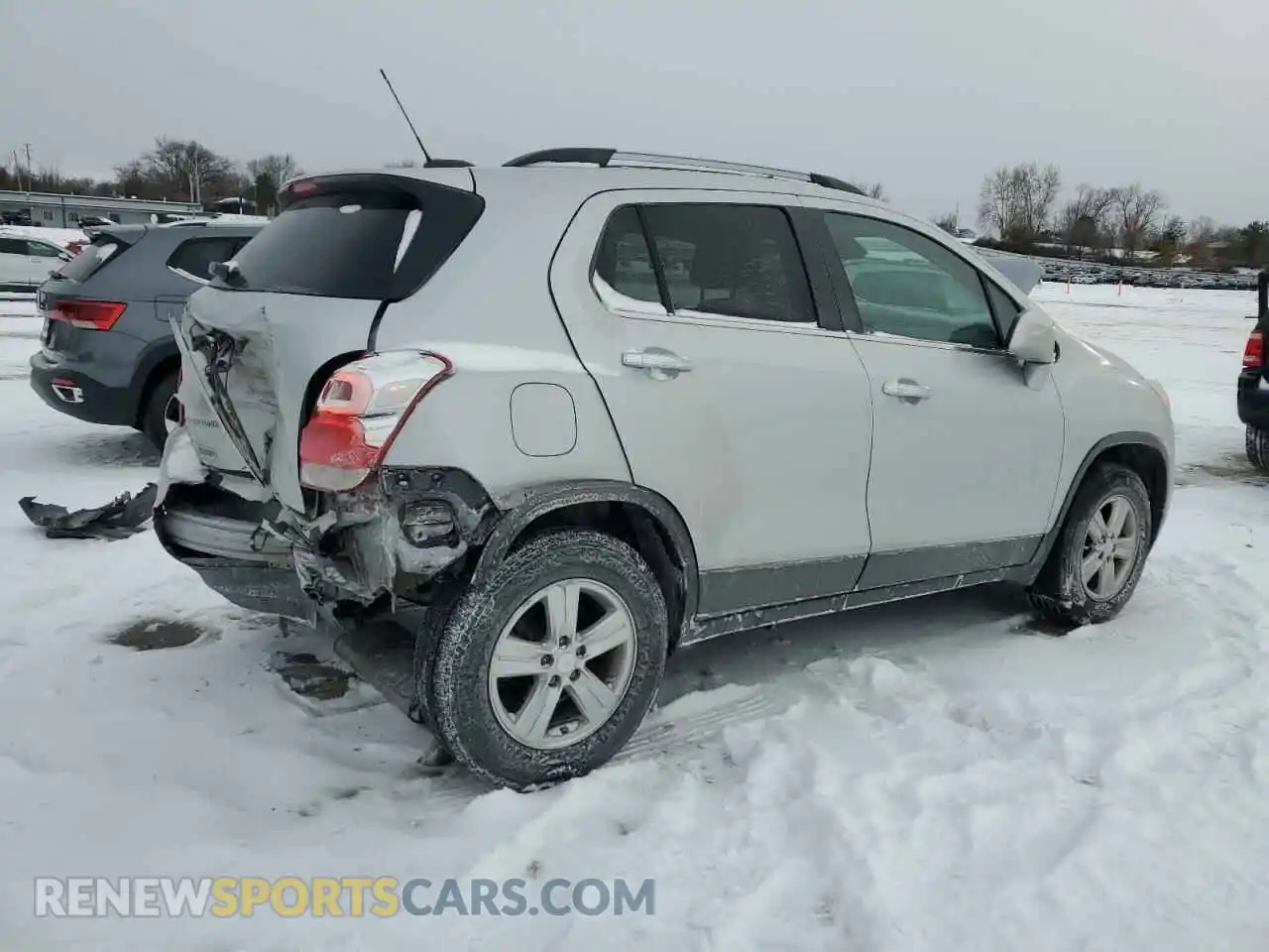 3 Photograph of a damaged car 3GNCJPSB8LL301860 CHEVROLET TRAX 2020