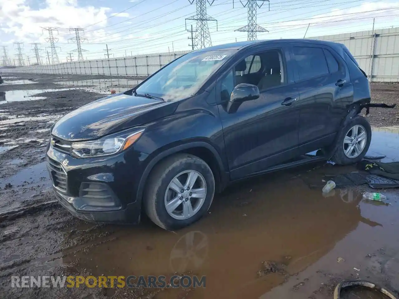 1 Photograph of a damaged car KL7CJKSB3LB031897 CHEVROLET TRAX 2020