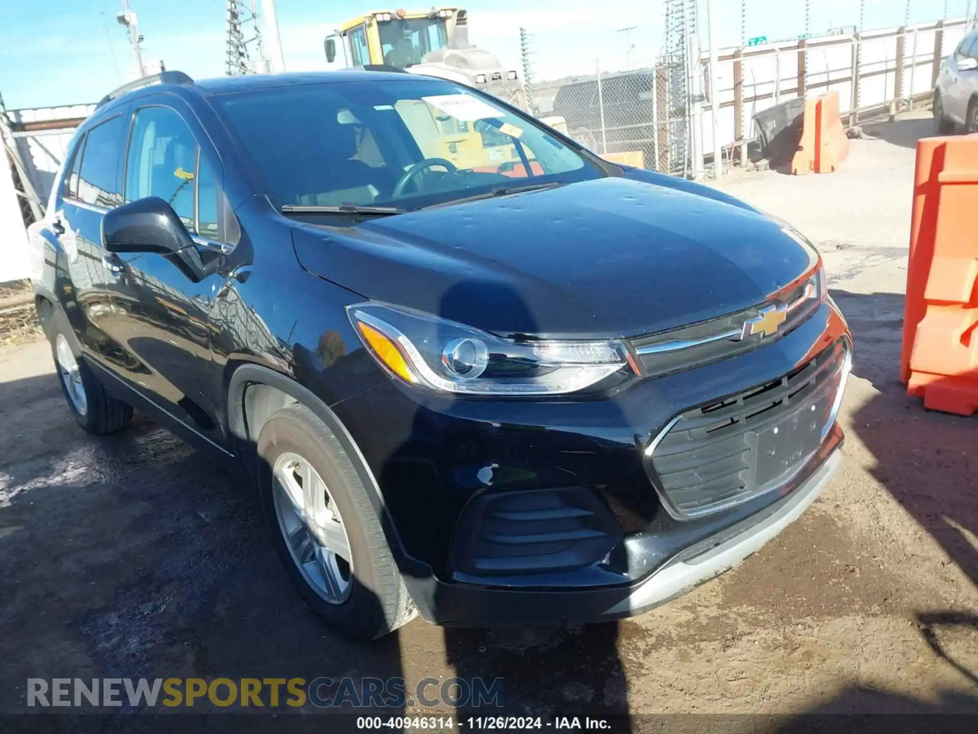 1 Photograph of a damaged car KL7CJLSB0LB041812 CHEVROLET TRAX 2020