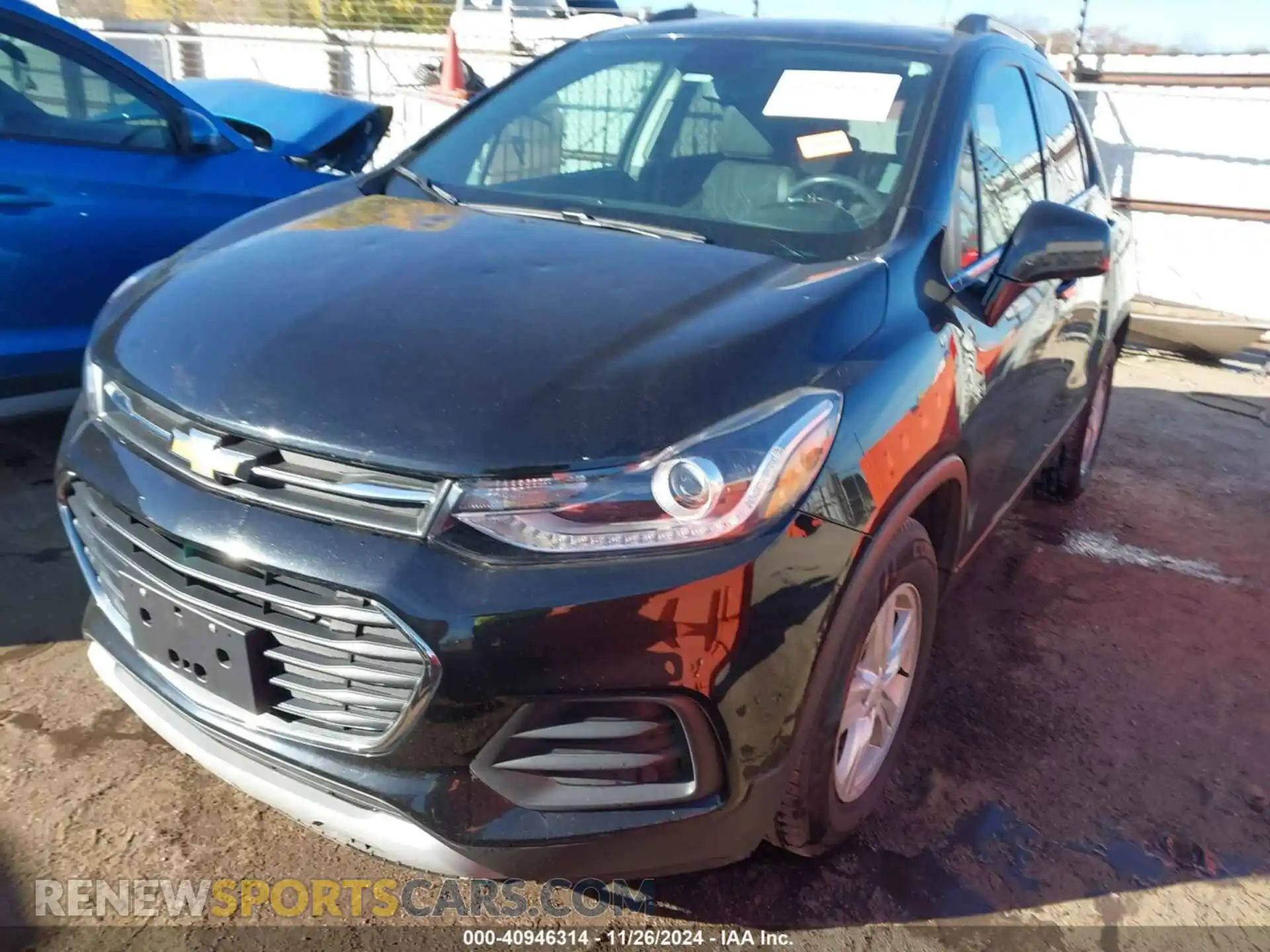 2 Photograph of a damaged car KL7CJLSB0LB041812 CHEVROLET TRAX 2020