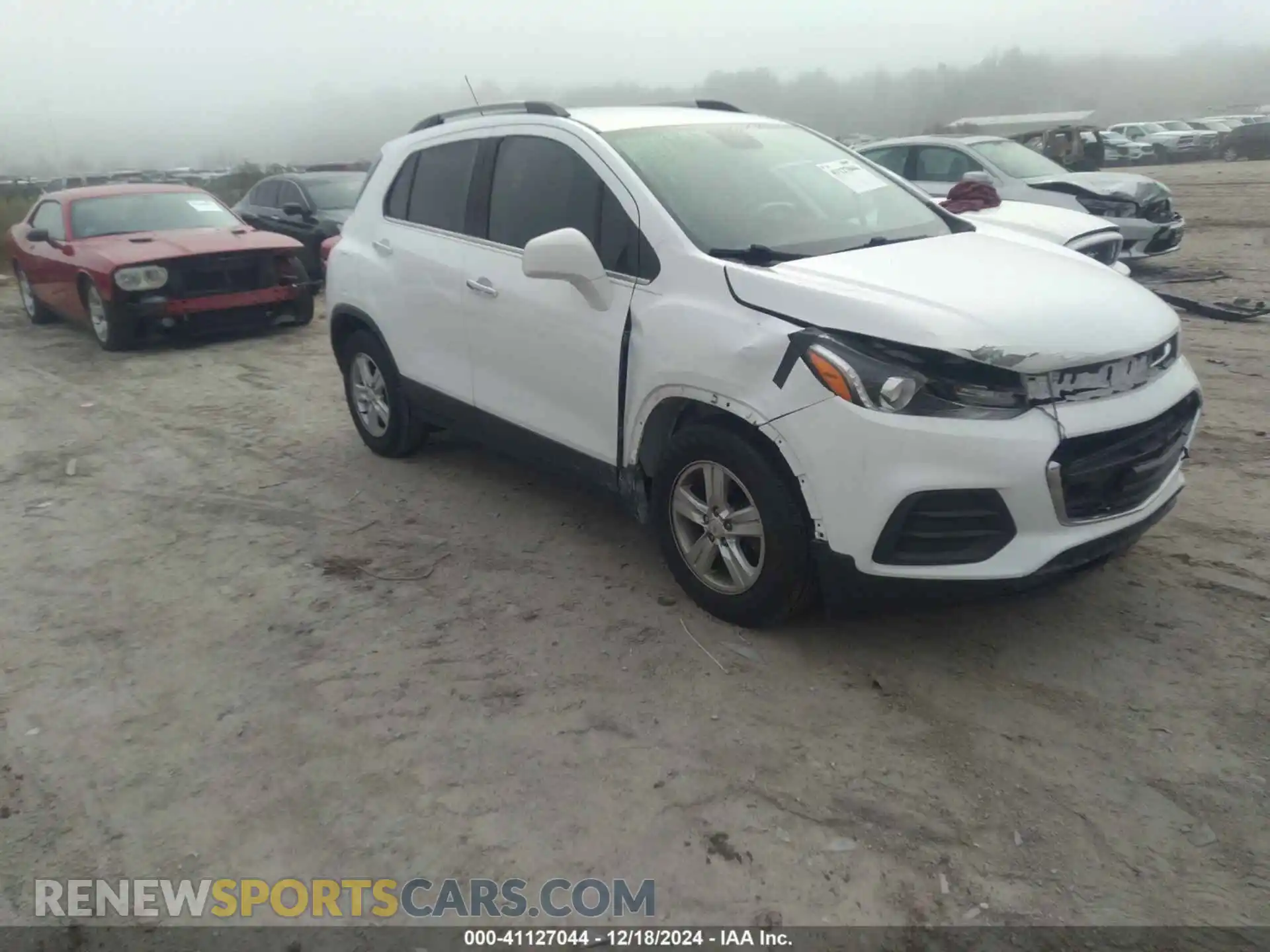 1 Photograph of a damaged car KL7CJLSB1LB075192 CHEVROLET TRAX 2020