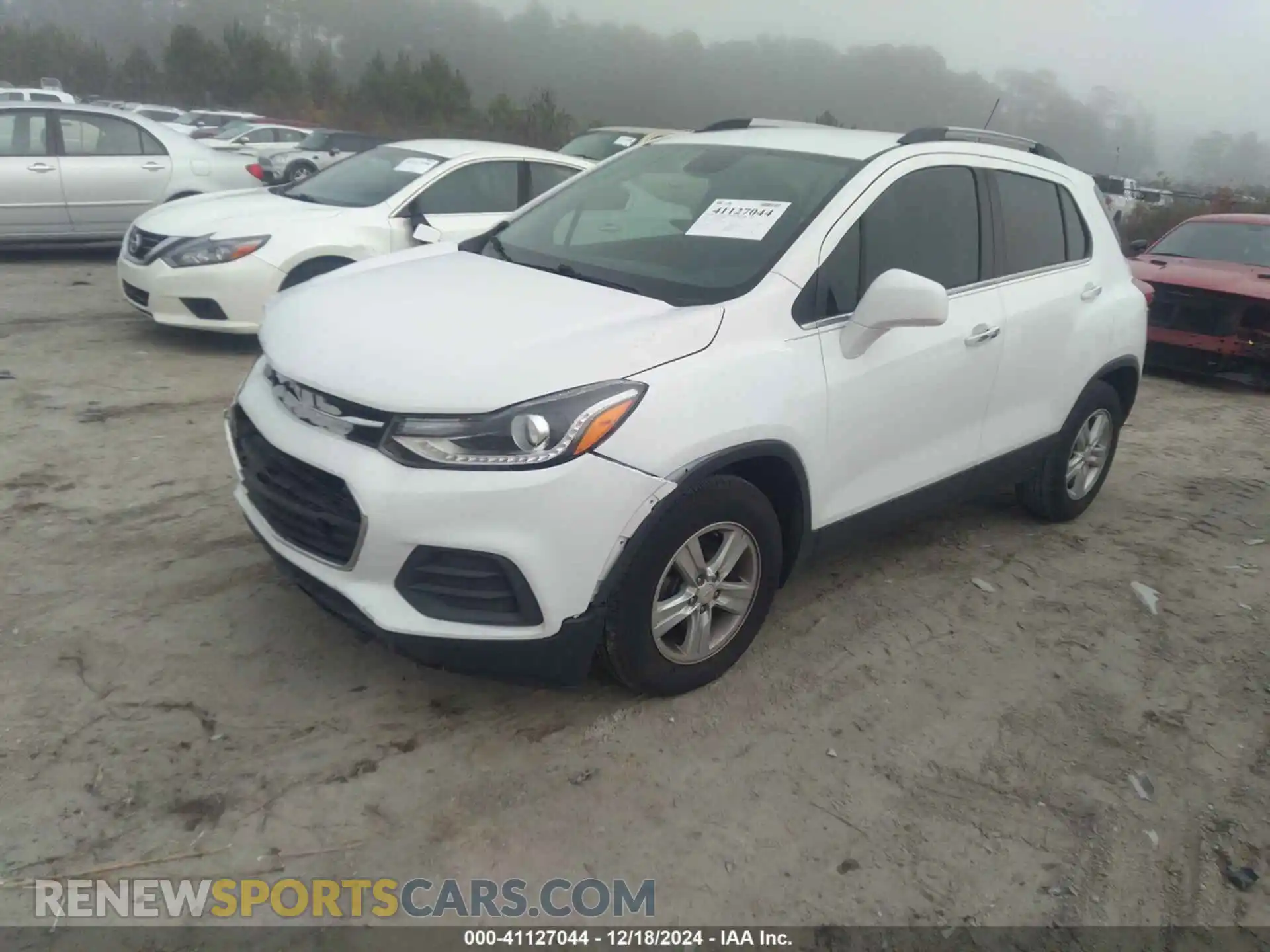 2 Photograph of a damaged car KL7CJLSB1LB075192 CHEVROLET TRAX 2020