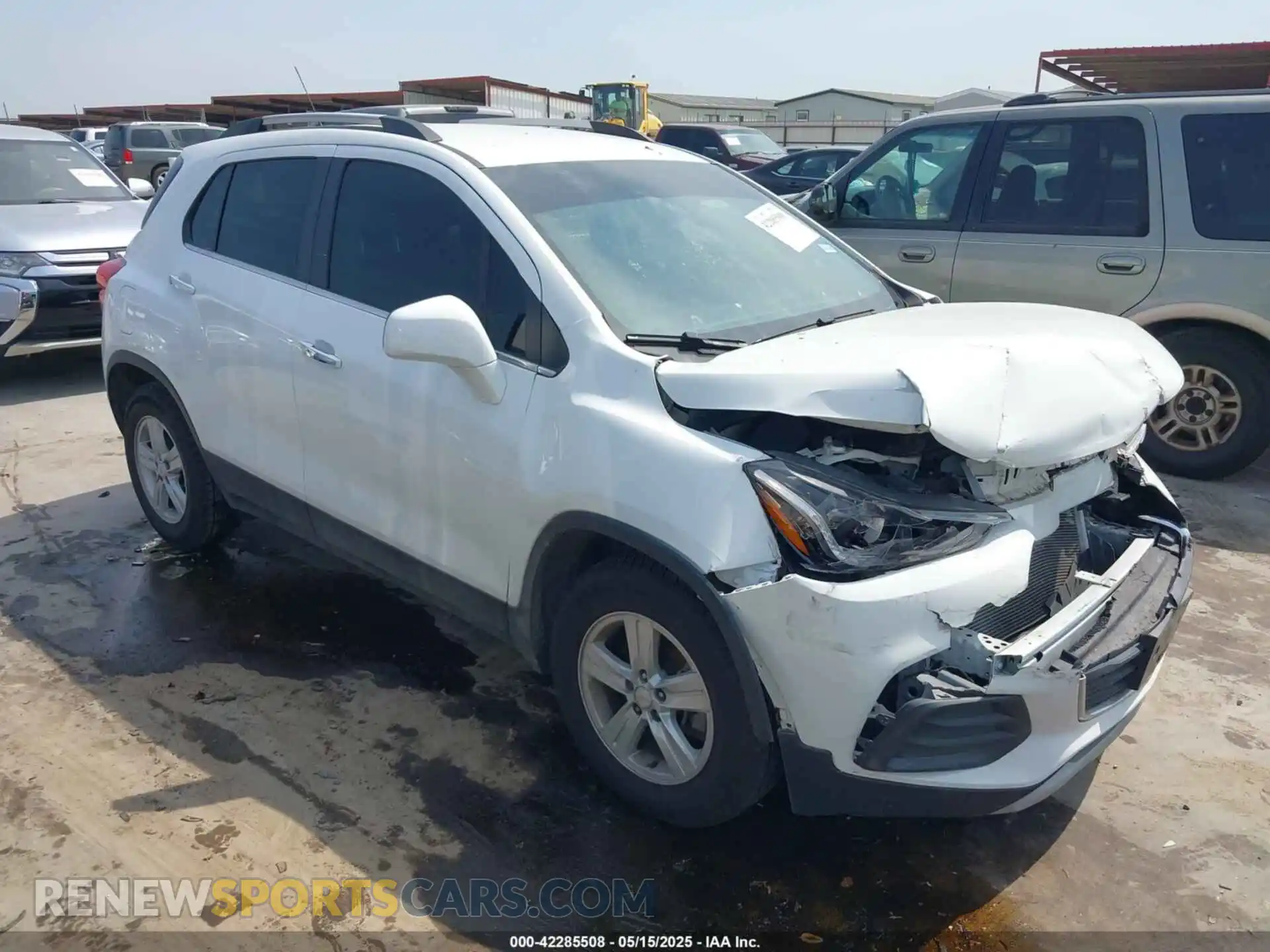1 Photograph of a damaged car KL7CJLSB2LB009170 CHEVROLET TRAX 2020