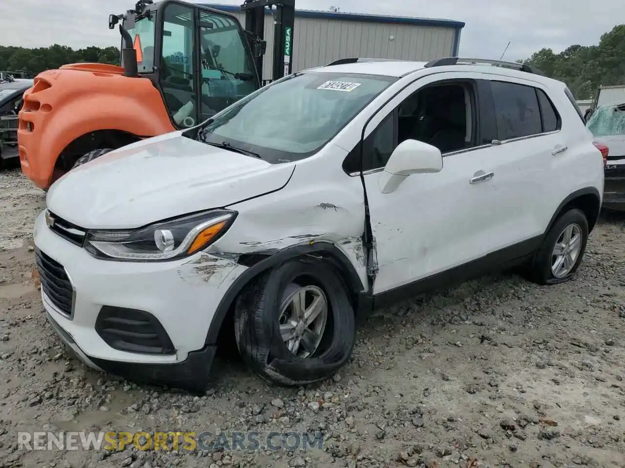 1 Photograph of a damaged car KL7CJLSB2LB093359 CHEVROLET TRAX 2020