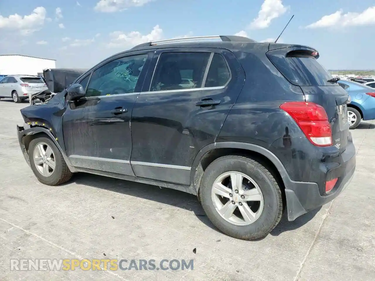 2 Photograph of a damaged car KL7CJLSB2LB336829 CHEVROLET TRAX 2020