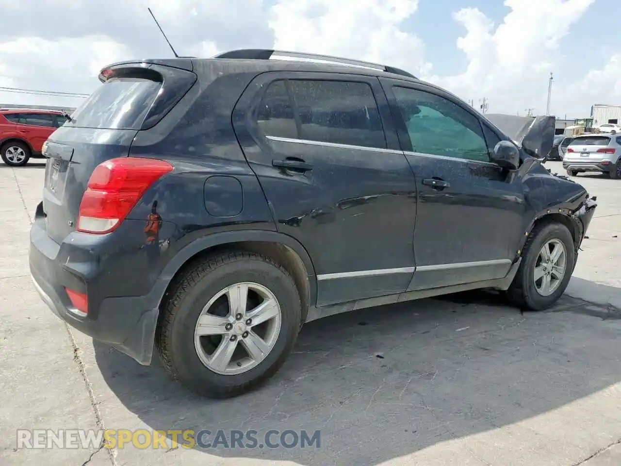 3 Photograph of a damaged car KL7CJLSB2LB336829 CHEVROLET TRAX 2020