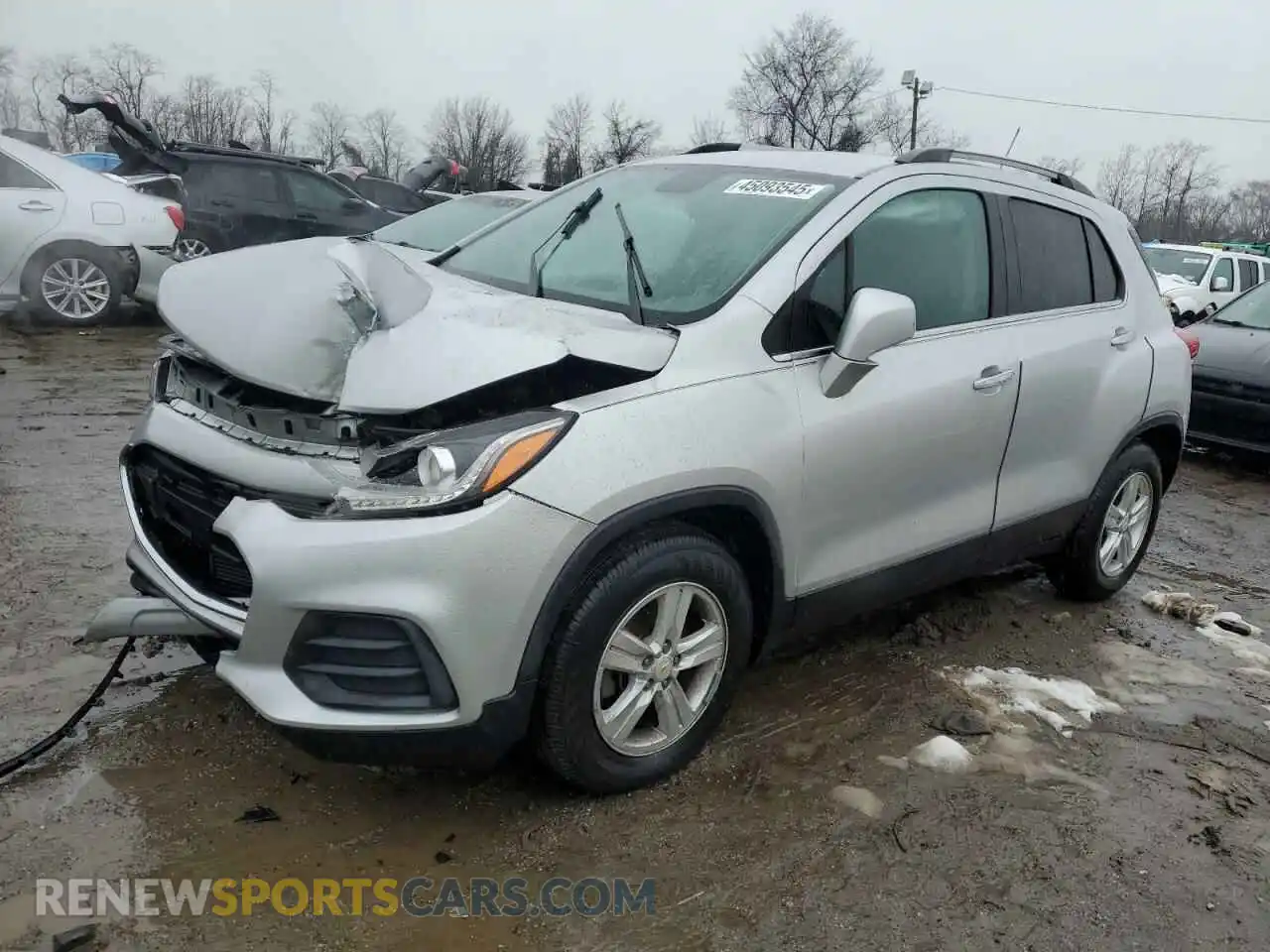 1 Photograph of a damaged car KL7CJLSB4LB001555 CHEVROLET TRAX 2020