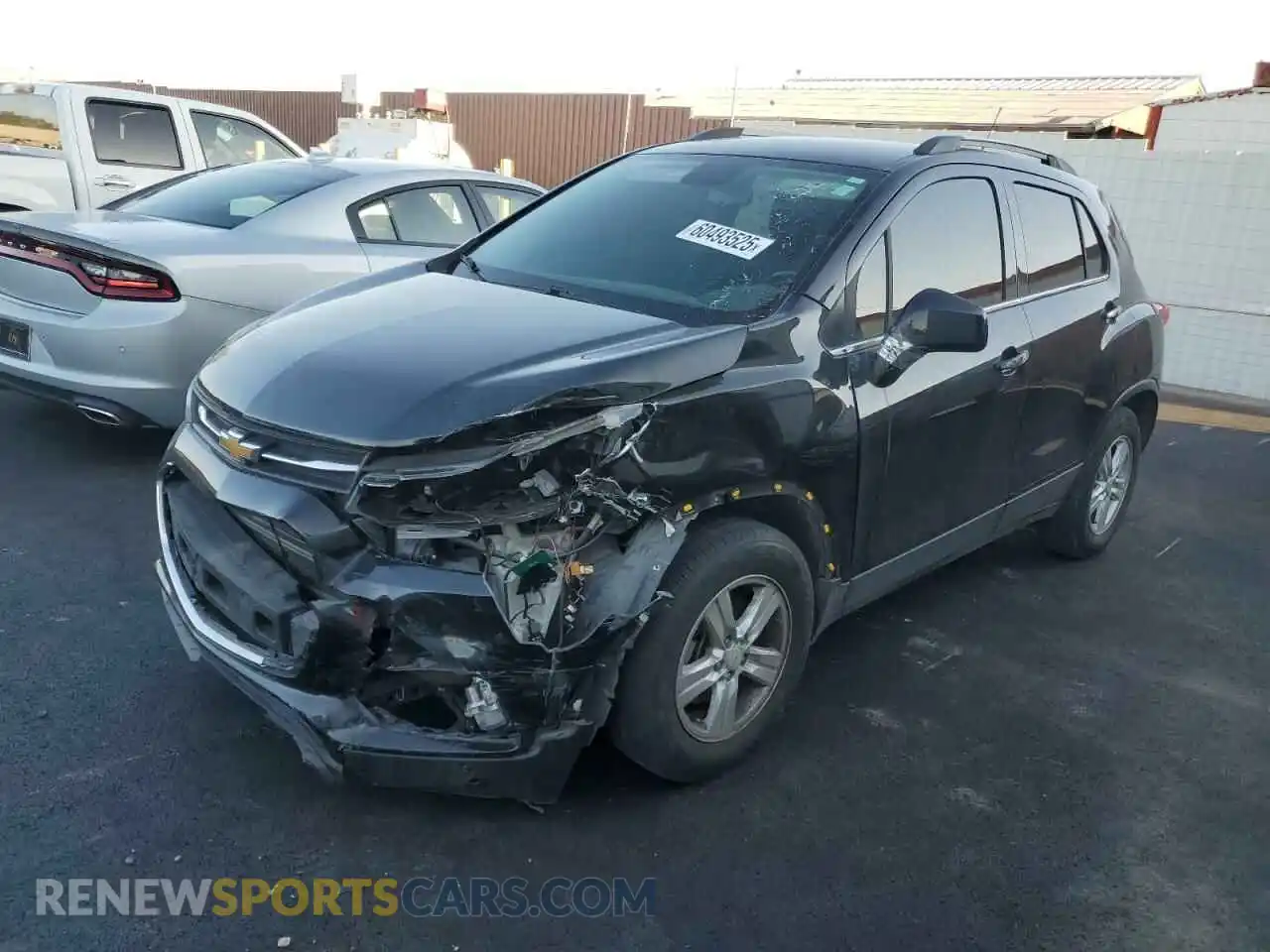 1 Photograph of a damaged car KL7CJLSB6LB027042 CHEVROLET TRAX 2020