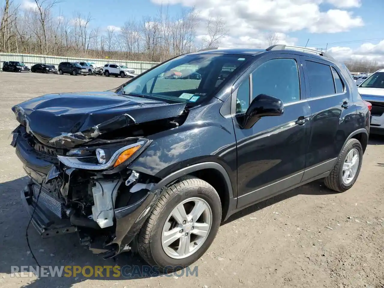 1 Photograph of a damaged car KL7CJLSB6LB326059 CHEVROLET TRAX 2020