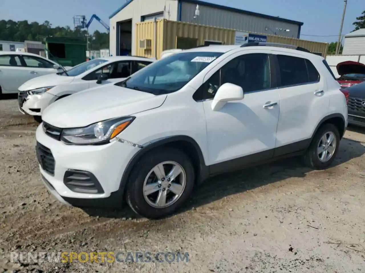 1 Photograph of a damaged car KL7CJLSB7LB091509 CHEVROLET TRAX 2020