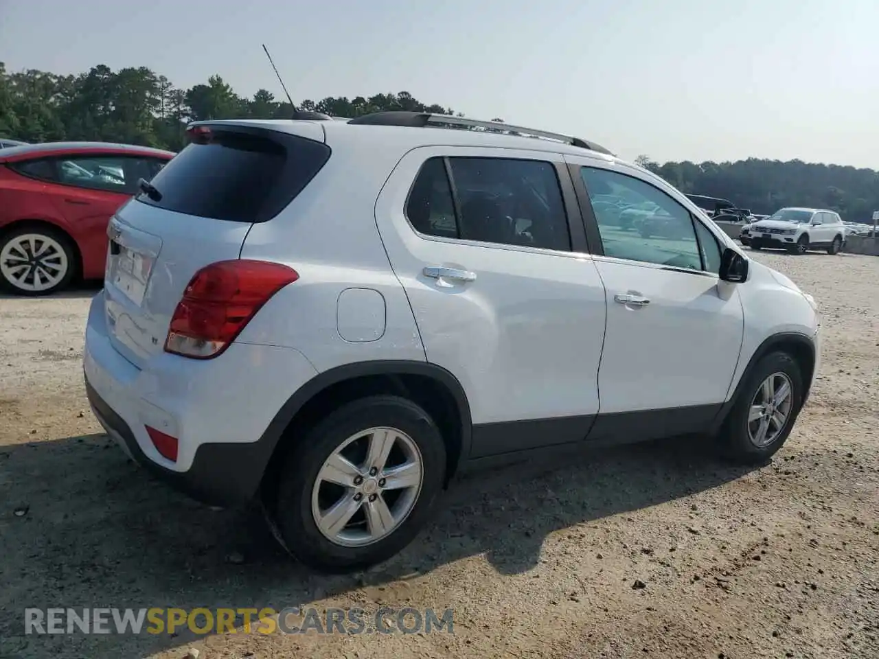 3 Photograph of a damaged car KL7CJLSB7LB091509 CHEVROLET TRAX 2020