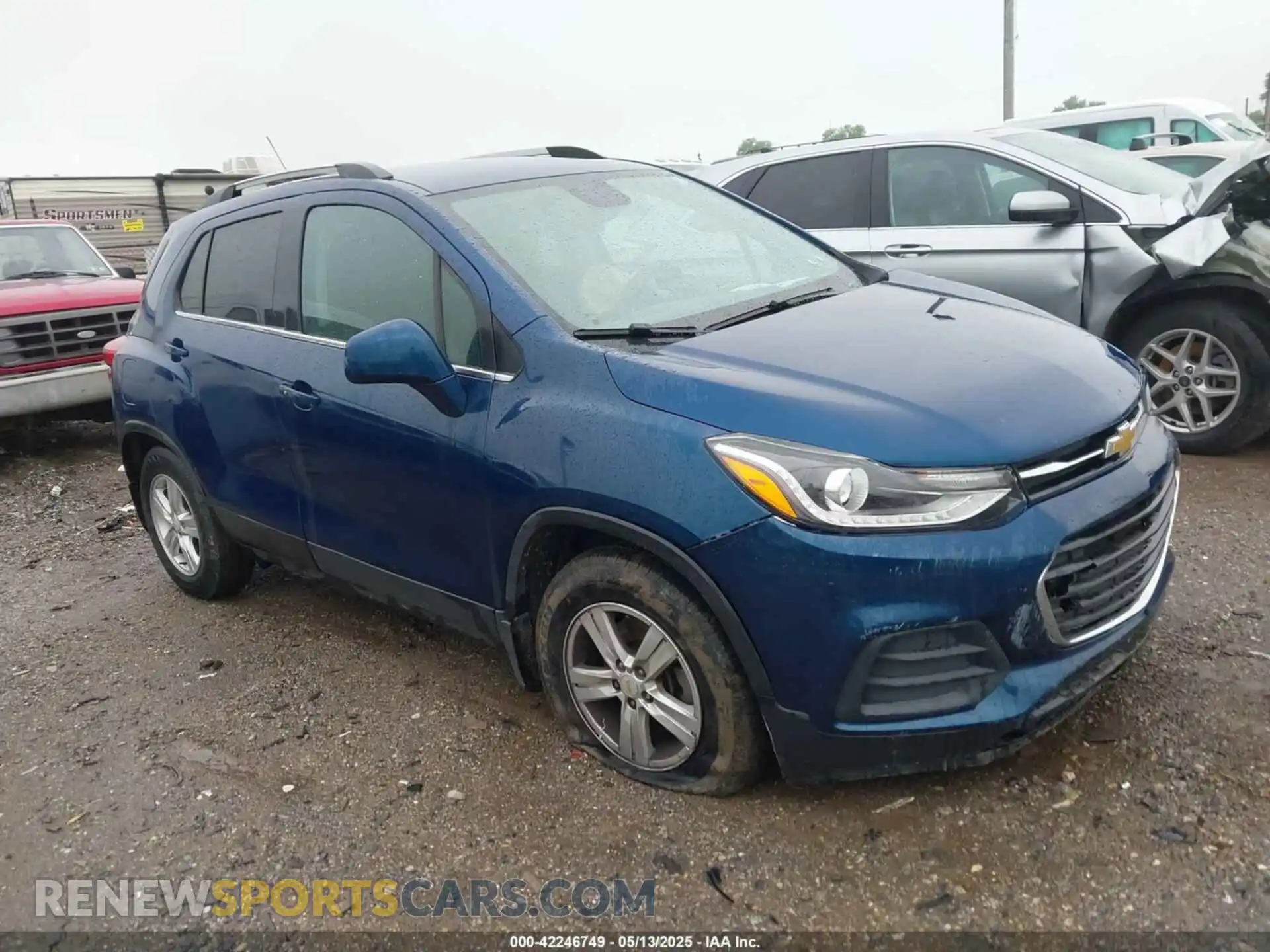 1 Photograph of a damaged car KL7CJLSB7LB333442 CHEVROLET TRAX 2020