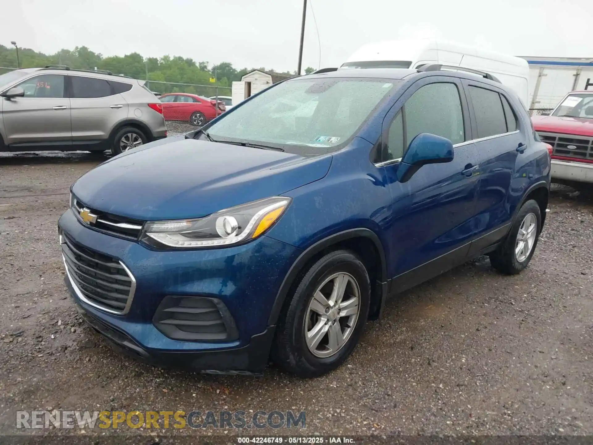 2 Photograph of a damaged car KL7CJLSB7LB333442 CHEVROLET TRAX 2020