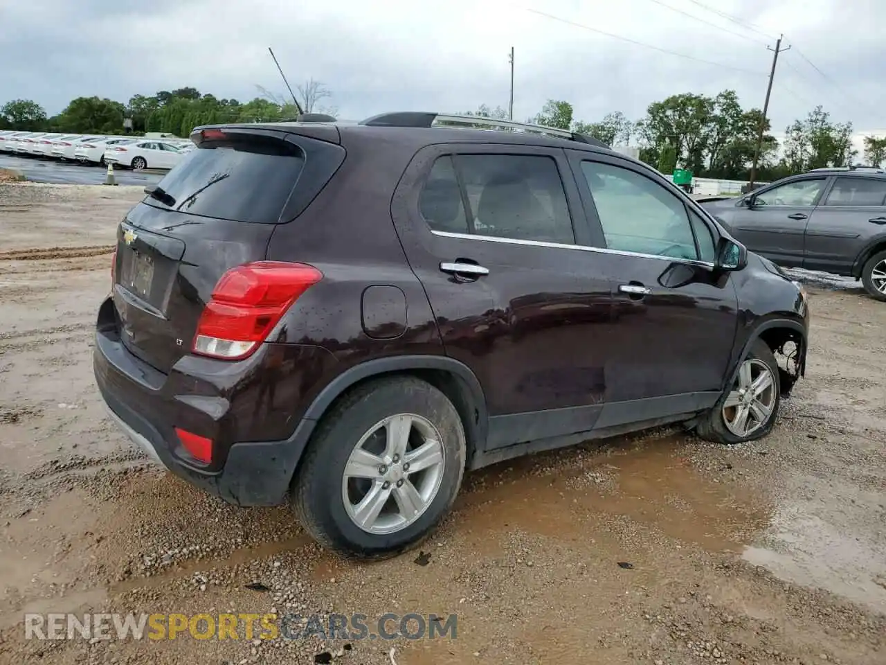 3 Photograph of a damaged car KL7CJLSB7LB342514 CHEVROLET TRAX 2020