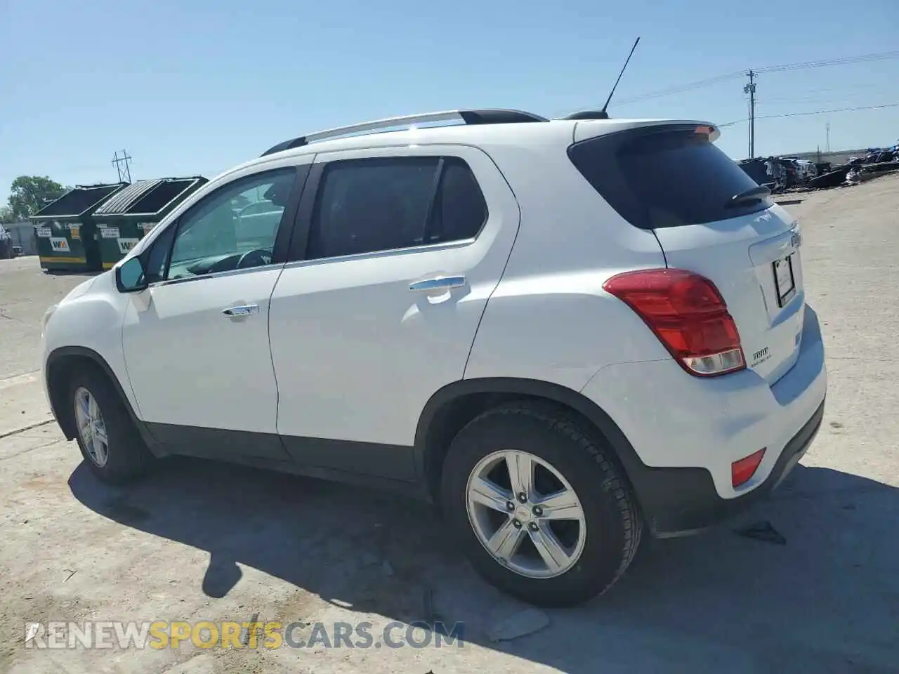 2 Photograph of a damaged car KL7CJLSB8LB058390 CHEVROLET TRAX 2020