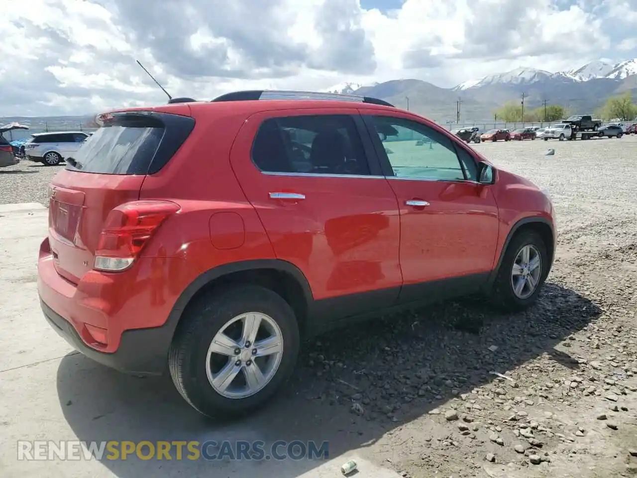 3 Photograph of a damaged car KL7CJLSB8LB341310 CHEVROLET TRAX 2020