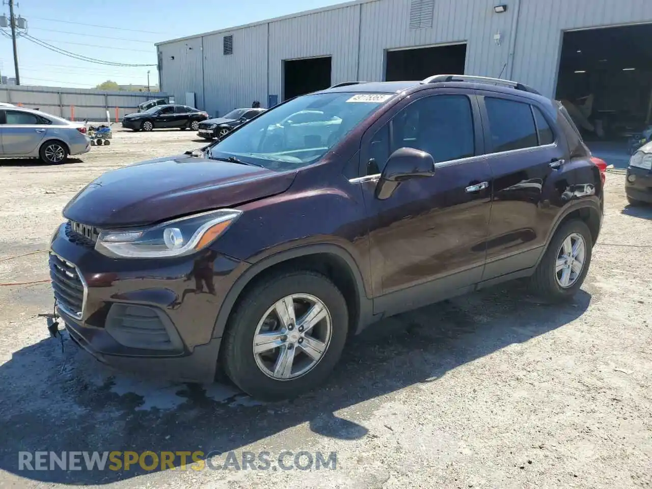 1 Photograph of a damaged car KL7CJLSB8LB353733 CHEVROLET TRAX 2020
