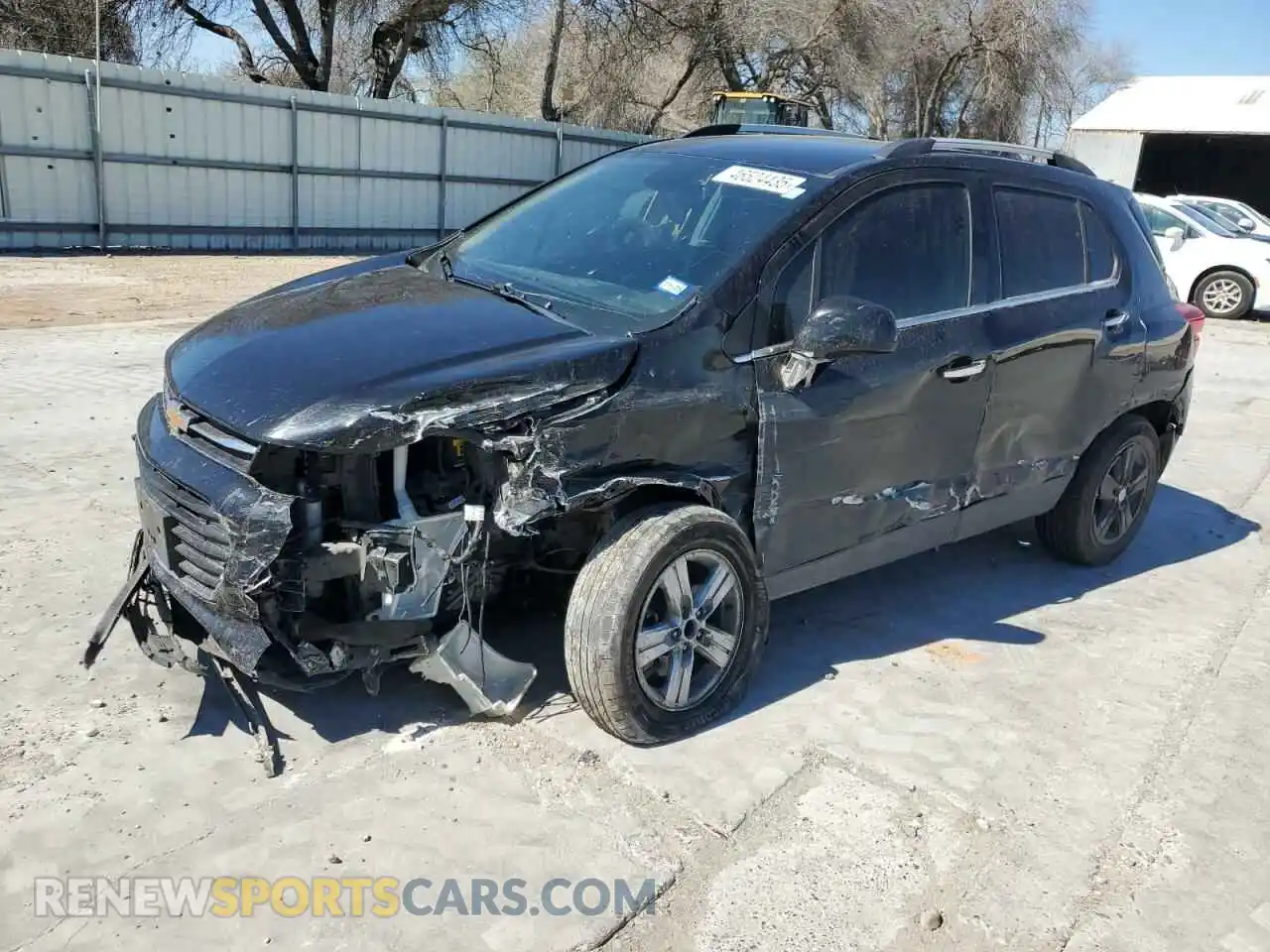1 Photograph of a damaged car KL7CJLSB9LB042392 CHEVROLET TRAX 2020
