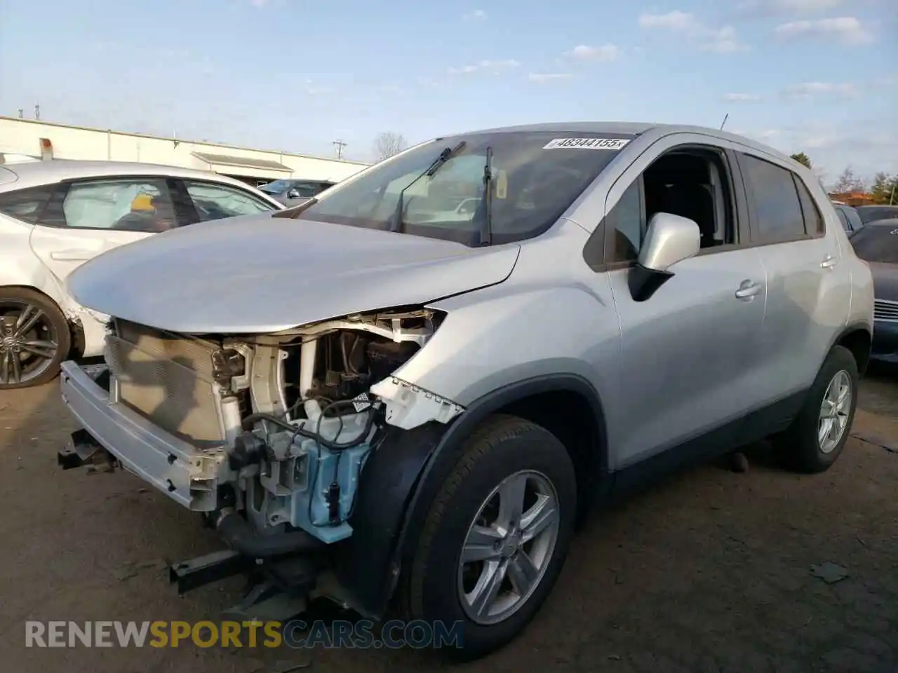 1 Photograph of a damaged car KL7CJNSBXLB324150 CHEVROLET TRAX 2020