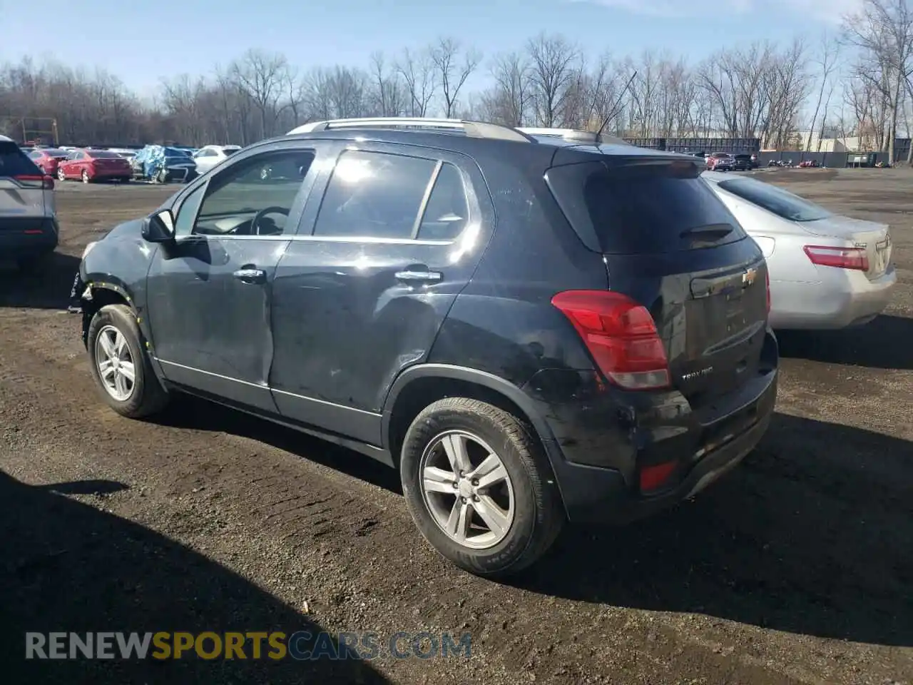 2 Photograph of a damaged car KL7CJPSB0LB001995 CHEVROLET TRAX 2020