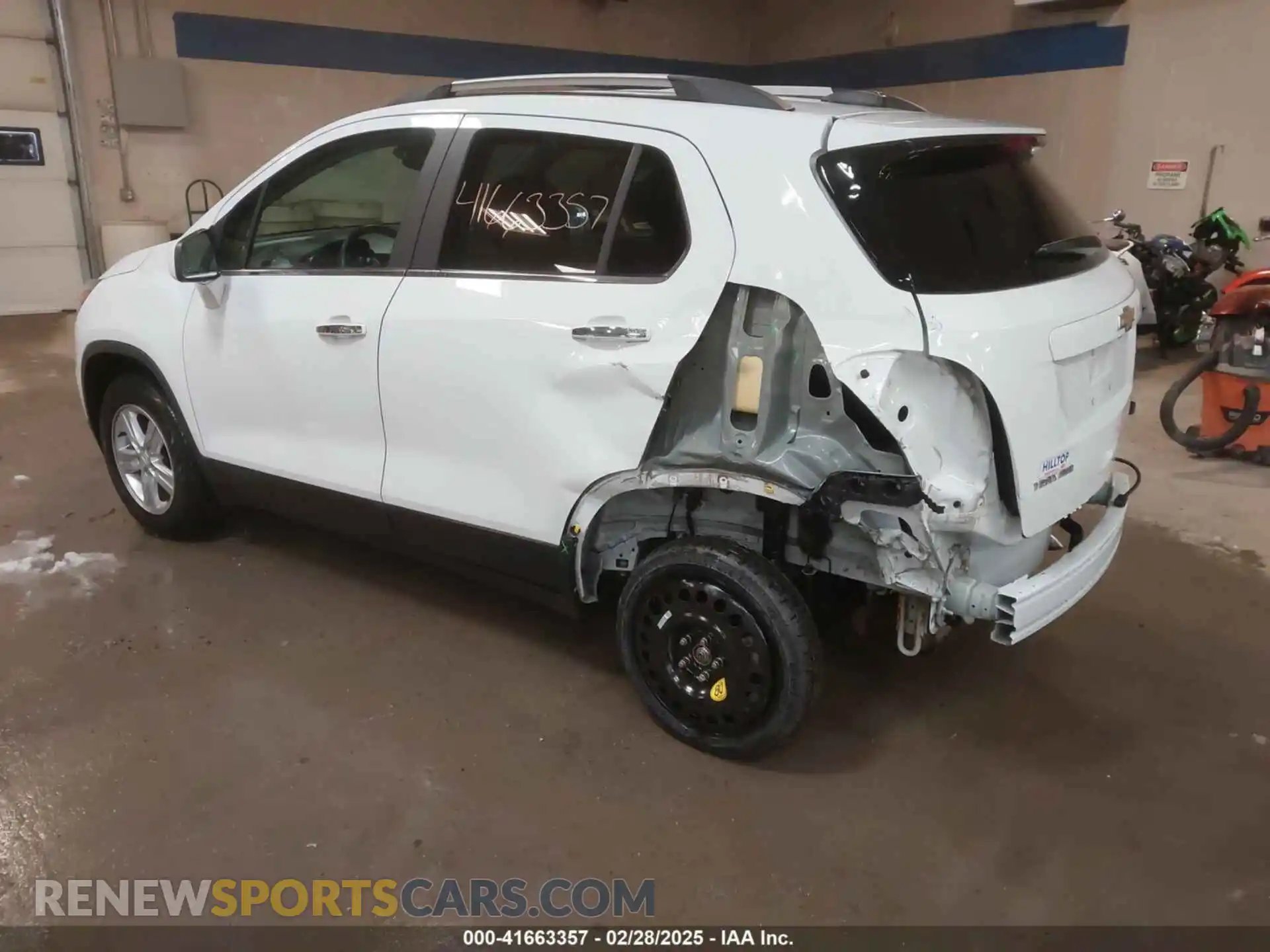 3 Photograph of a damaged car KL7CJPSB1LB067410 CHEVROLET TRAX 2020