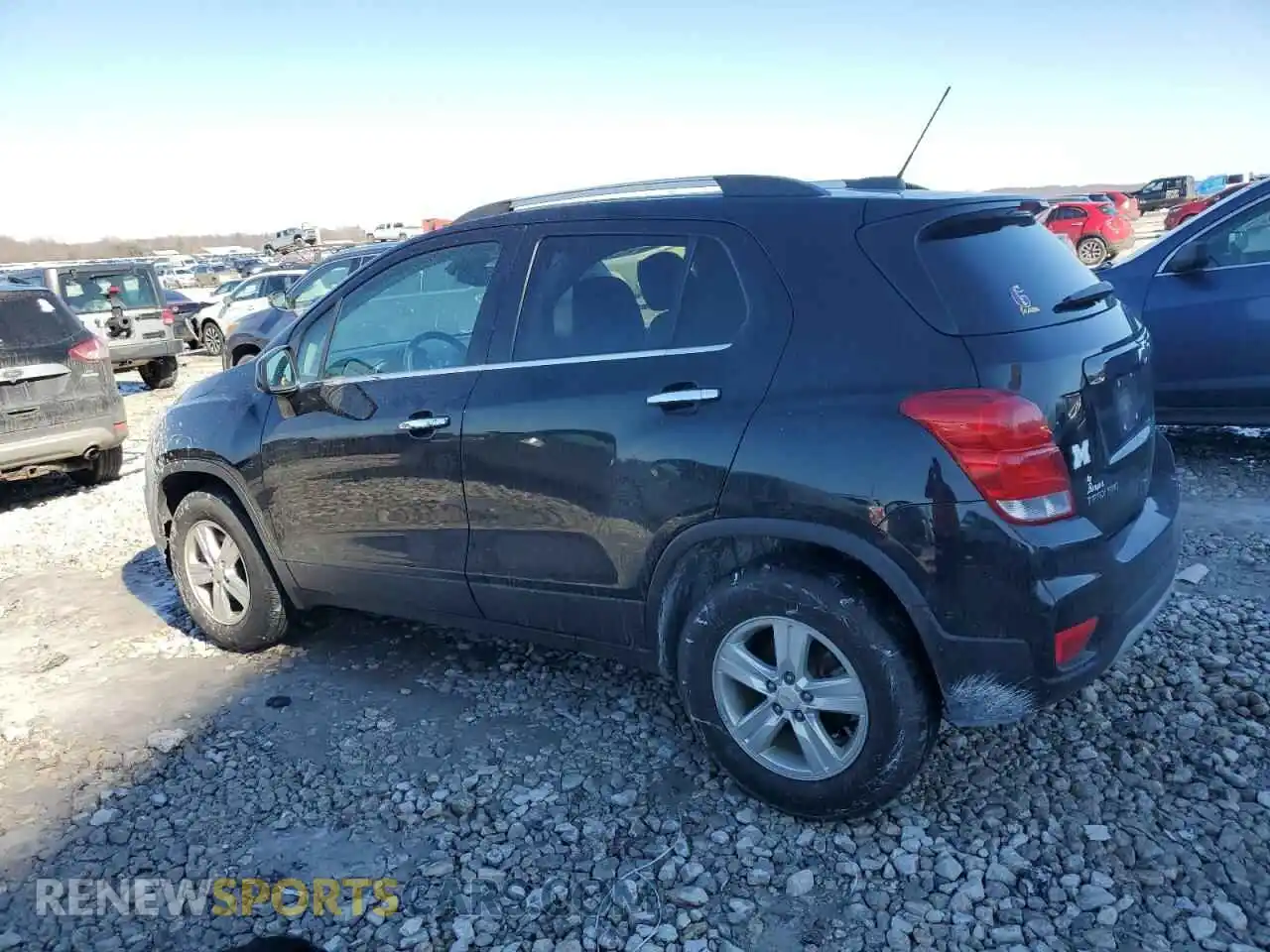 2 Photograph of a damaged car KL7CJPSB8LB092689 CHEVROLET TRAX 2020