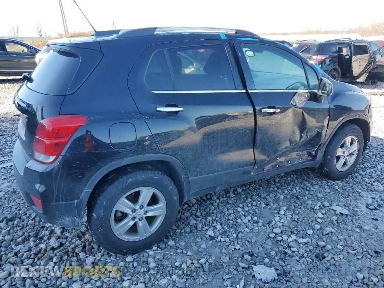3 Photograph of a damaged car KL7CJPSB8LB092689 CHEVROLET TRAX 2020