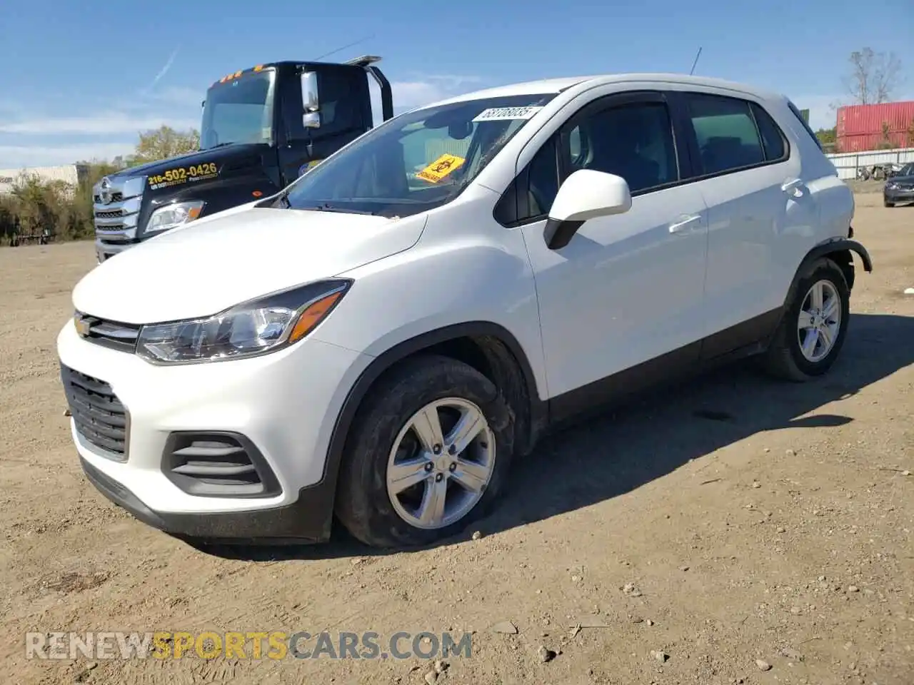 1 Photograph of a damaged car KL7CJKSB0MB305221 CHEVROLET TRAX 2021