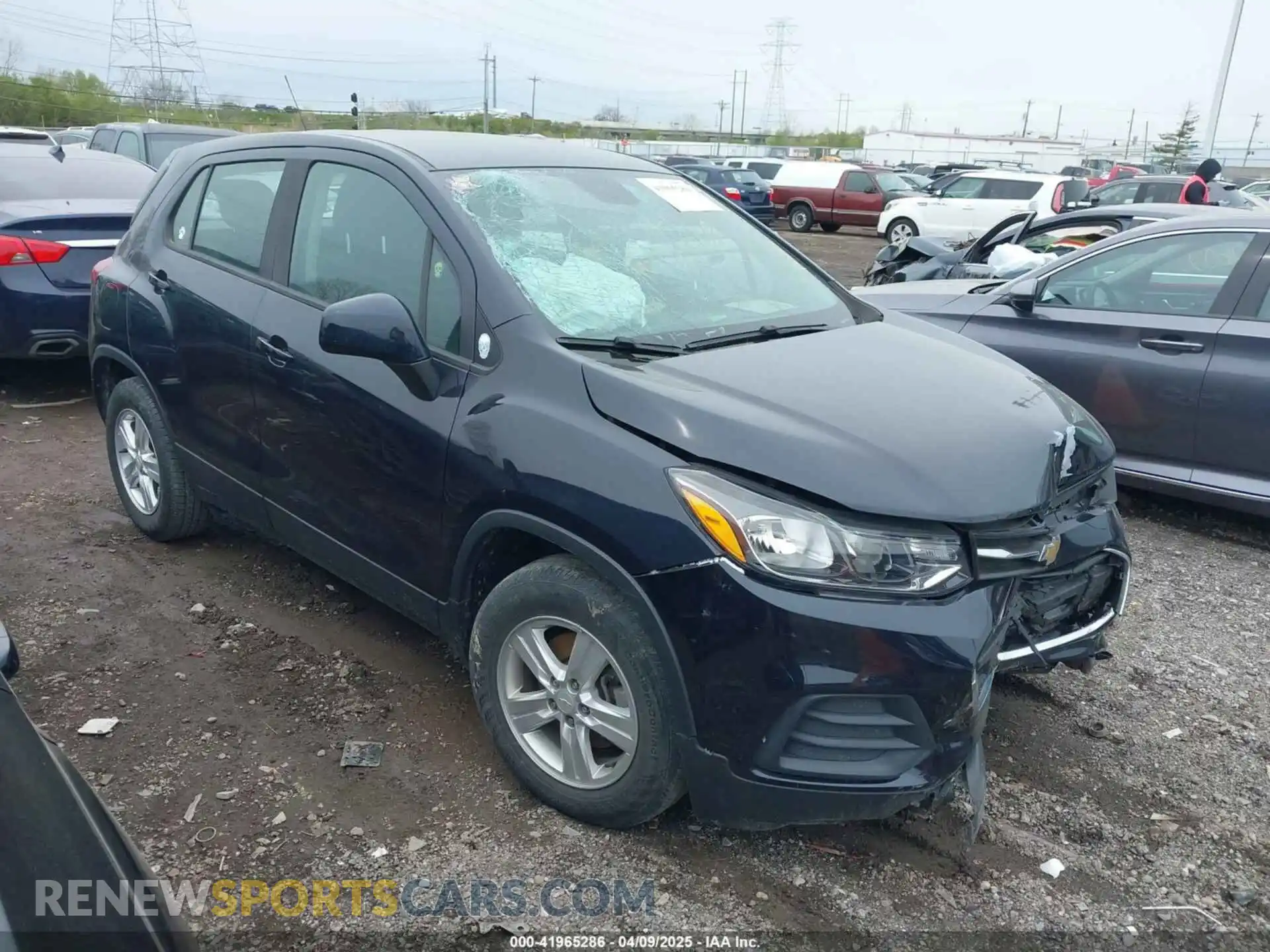 1 fotografías del automóvil dañado KL7CJKSB1MB319077 CHEVROLET TRAX 2021