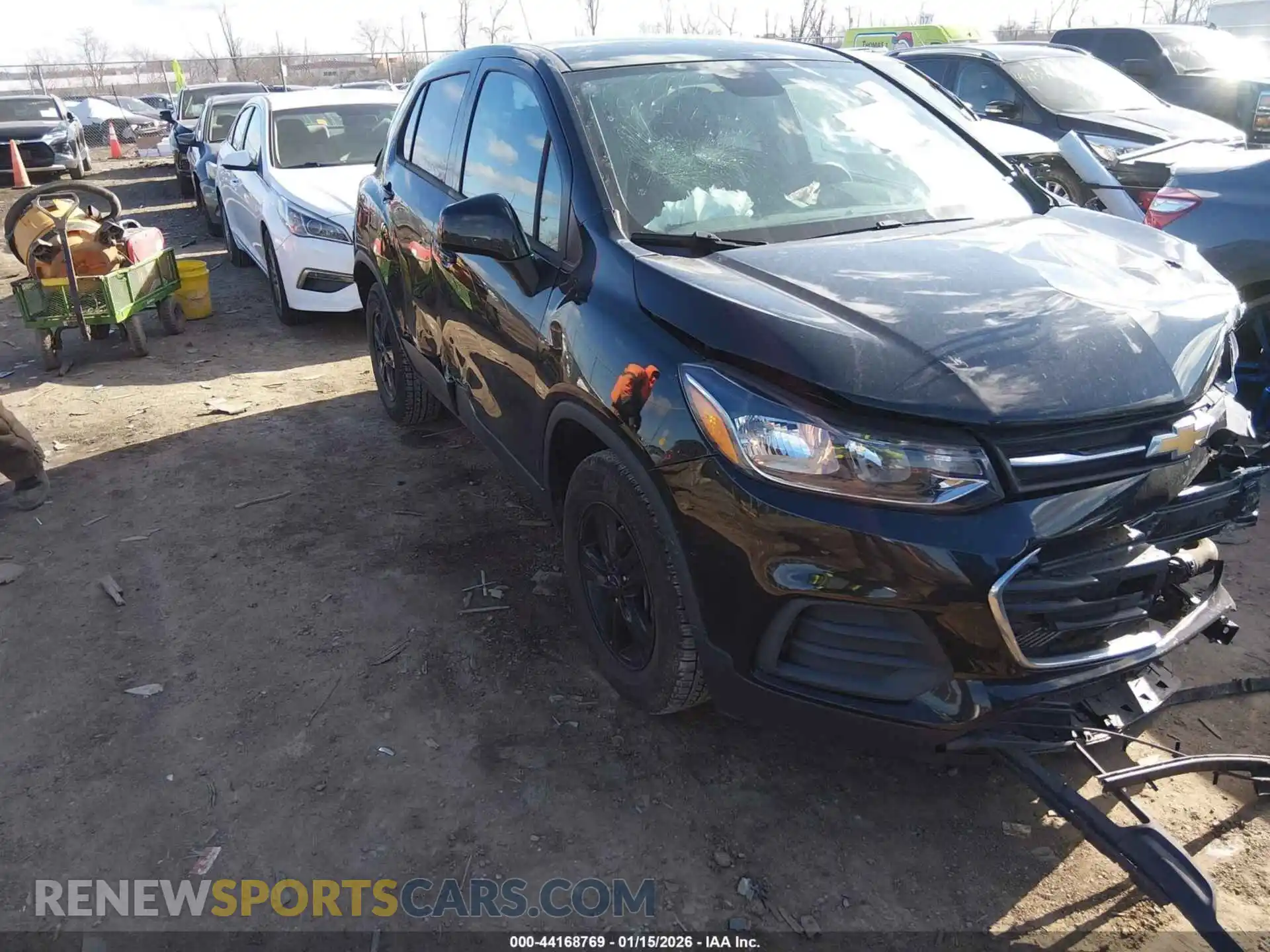 1 Photograph of a damaged car KL7CJKSB2MB301607 CHEVROLET TRAX 2021