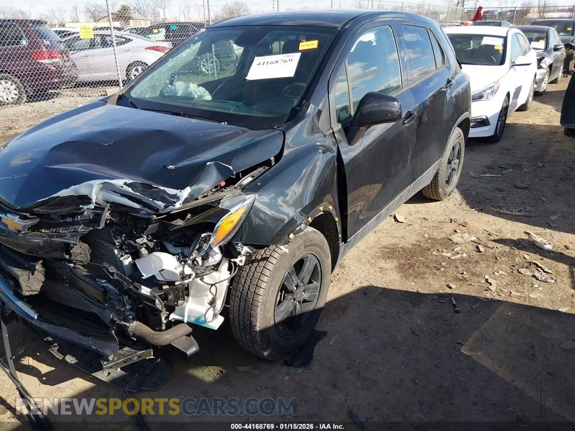 2 Photograph of a damaged car KL7CJKSB2MB301607 CHEVROLET TRAX 2021