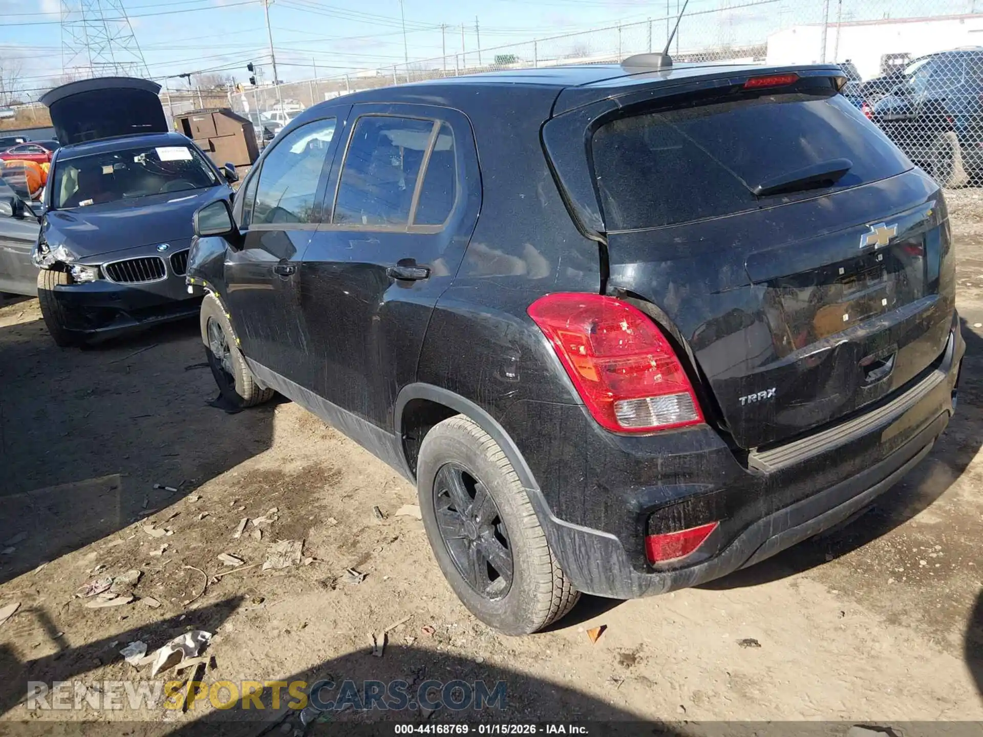 3 Photograph of a damaged car KL7CJKSB2MB301607 CHEVROLET TRAX 2021