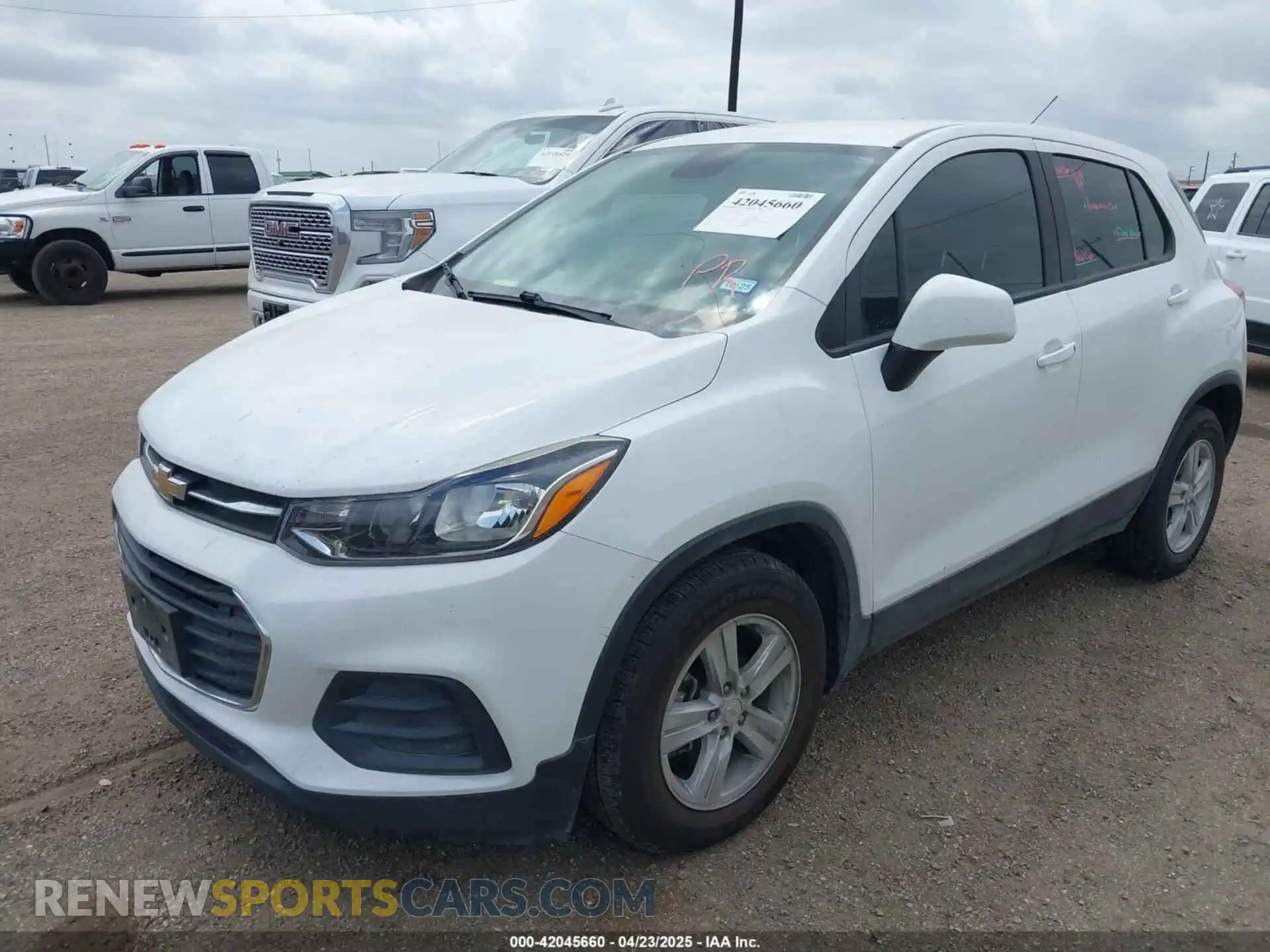 2 Photograph of a damaged car KL7CJKSB2MB302076 CHEVROLET TRAX 2021