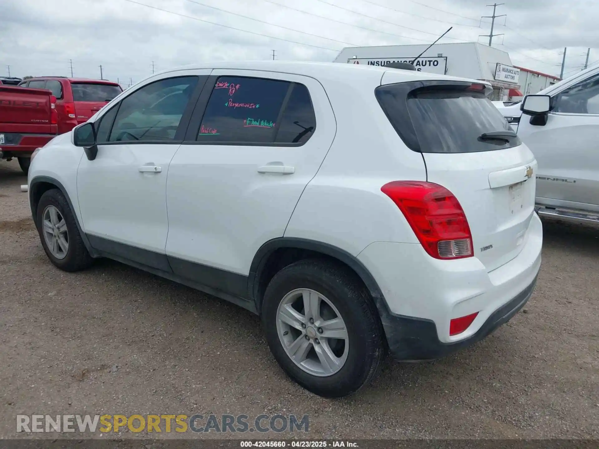 3 Photograph of a damaged car KL7CJKSB2MB302076 CHEVROLET TRAX 2021