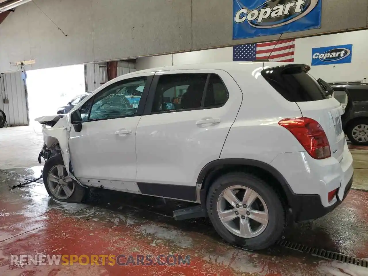 2 Фотография поврежденного автомобиля KL7CJKSB2MB304877 CHEVROLET TRAX 2021