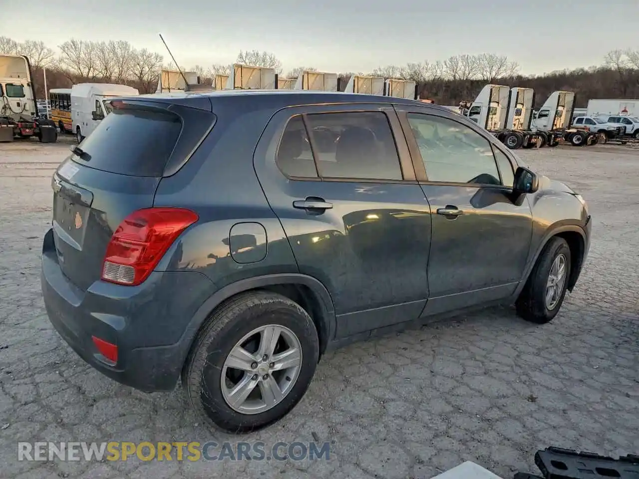 3 Photograph of a damaged car KL7CJKSB2MB314180 CHEVROLET TRAX 2021