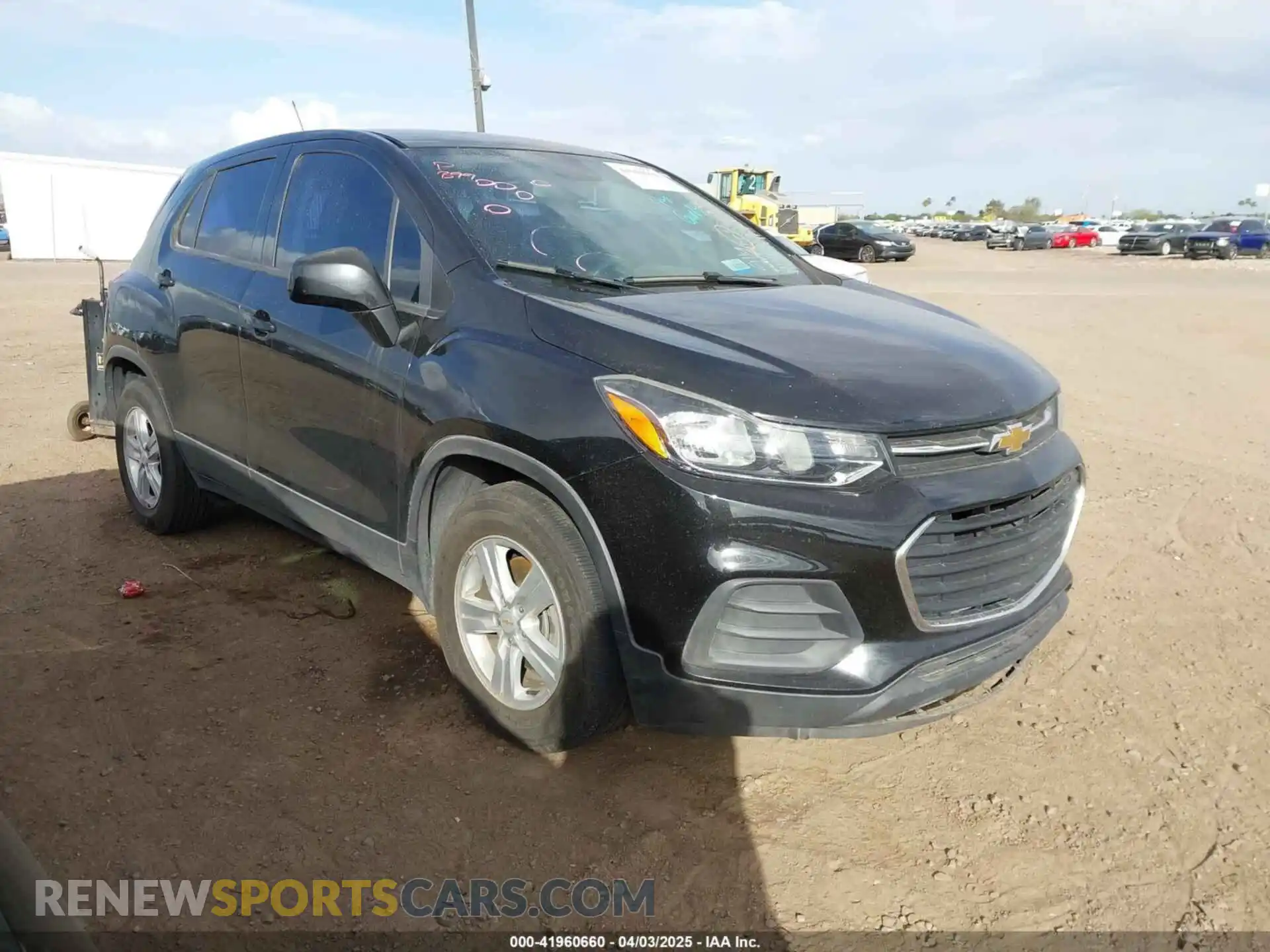 1 Photograph of a damaged car KL7CJKSB2MB315233 CHEVROLET TRAX 2021