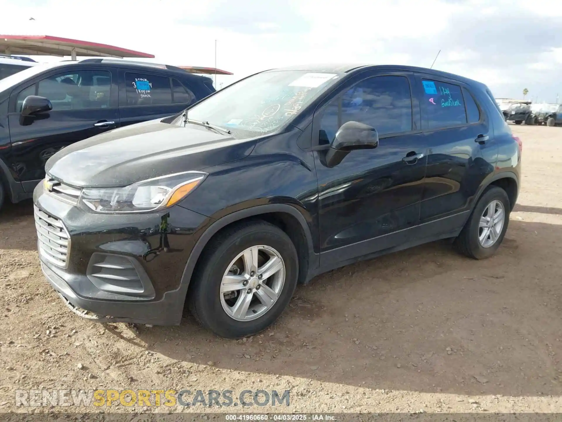 2 Photograph of a damaged car KL7CJKSB2MB315233 CHEVROLET TRAX 2021