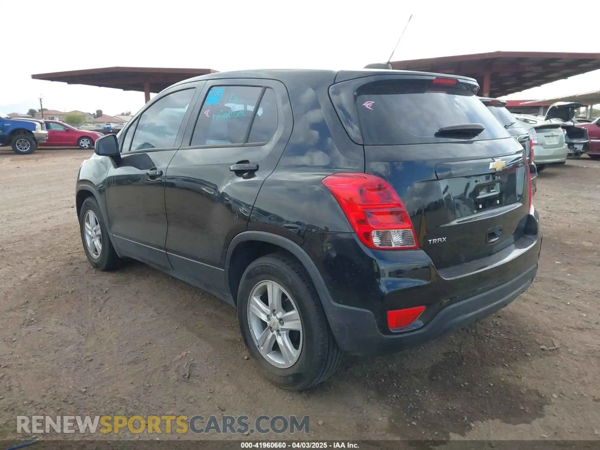 3 Photograph of a damaged car KL7CJKSB2MB315233 CHEVROLET TRAX 2021