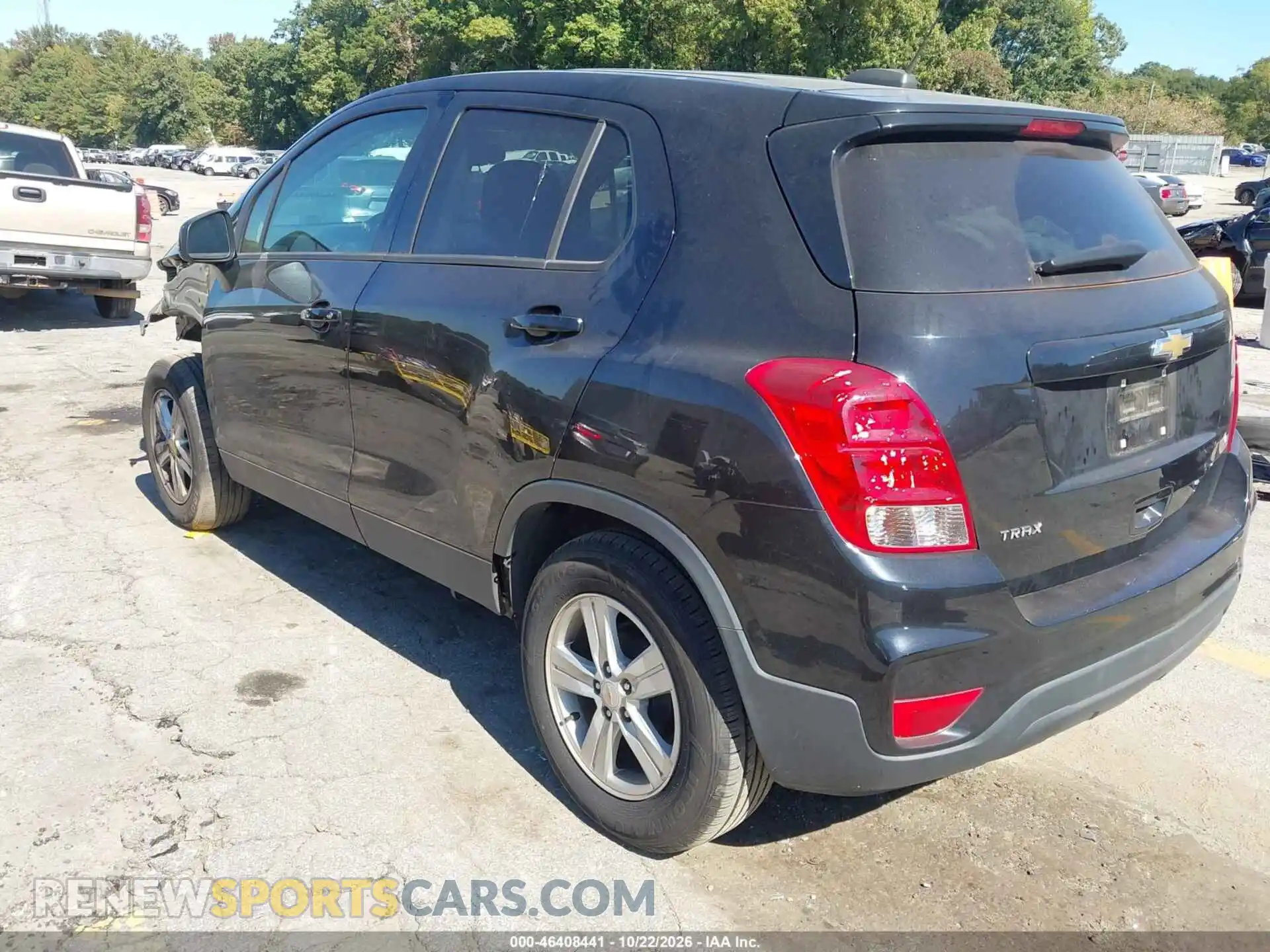 3 Photograph of a damaged car KL7CJKSB2MB333926 CHEVROLET TRAX 2021