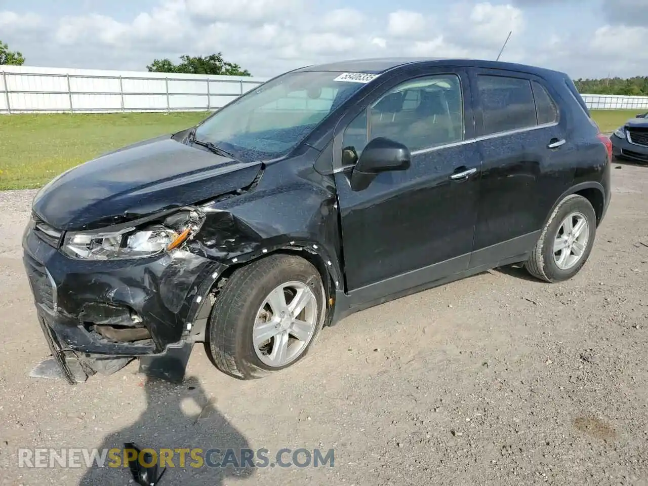 1 Photograph of a damaged car KL7CJKSB3MB300658 CHEVROLET TRAX 2021