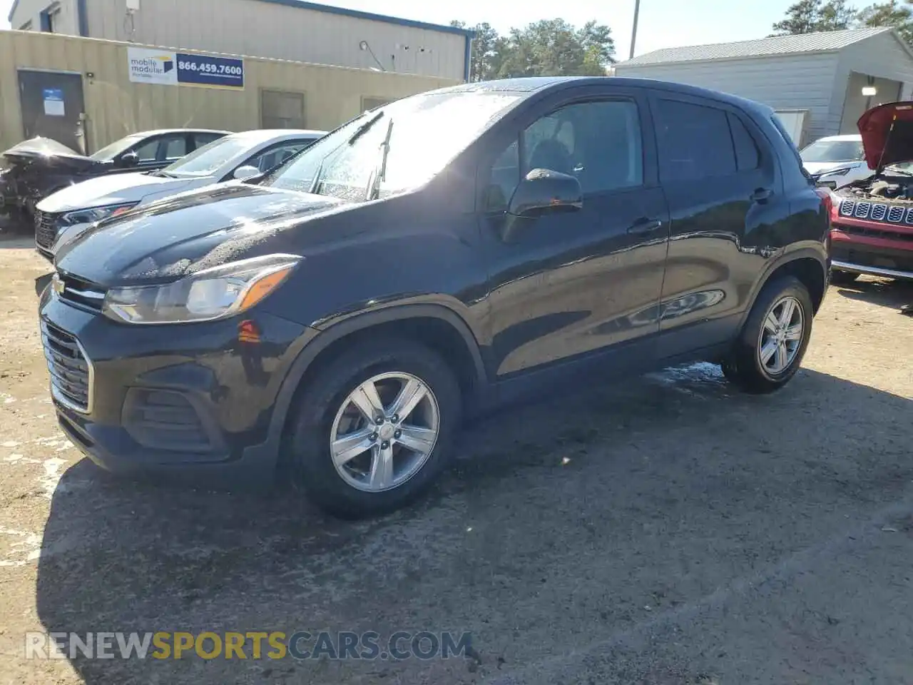 1 Photograph of a damaged car KL7CJKSB3MB301227 CHEVROLET TRAX 2021