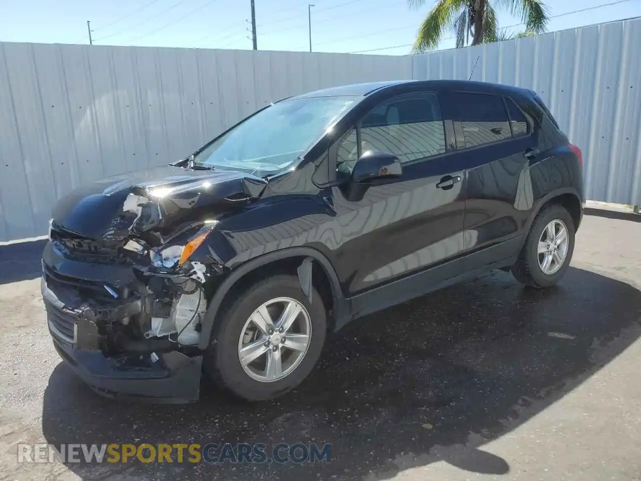 1 Photograph of a damaged car KL7CJKSB3MB306430 CHEVROLET TRAX 2021
