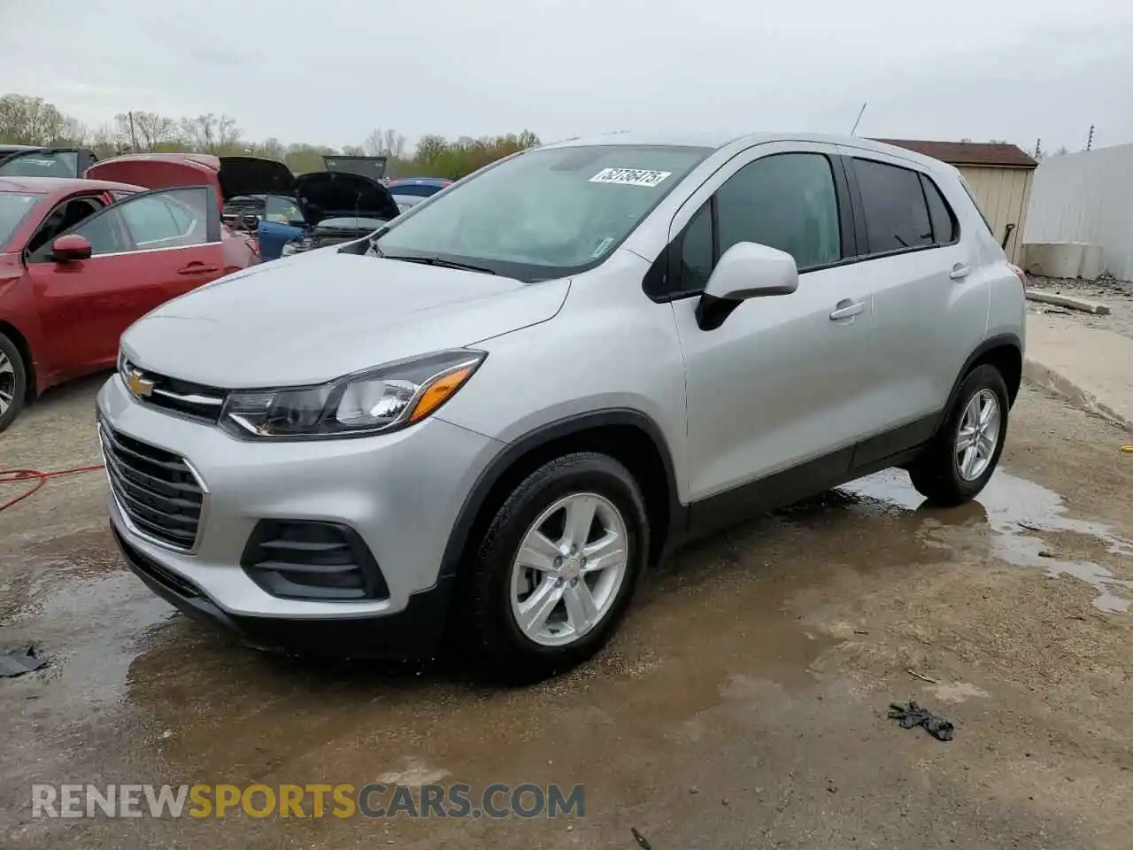 1 Photograph of a damaged car KL7CJKSB4MB317162 CHEVROLET TRAX 2021