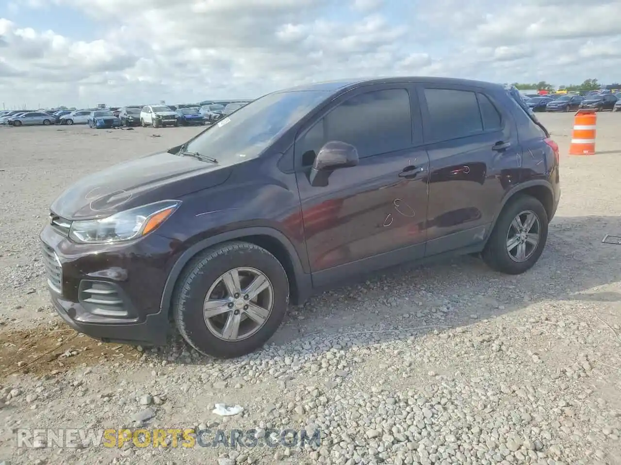 1 Photograph of a damaged car KL7CJKSB4MB325584 CHEVROLET TRAX 2021